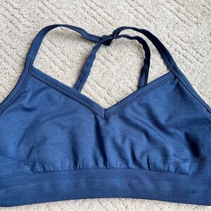 Women’s Best Define 2.0 Seamless Halter Neck Sports Bra Sapphire Blue